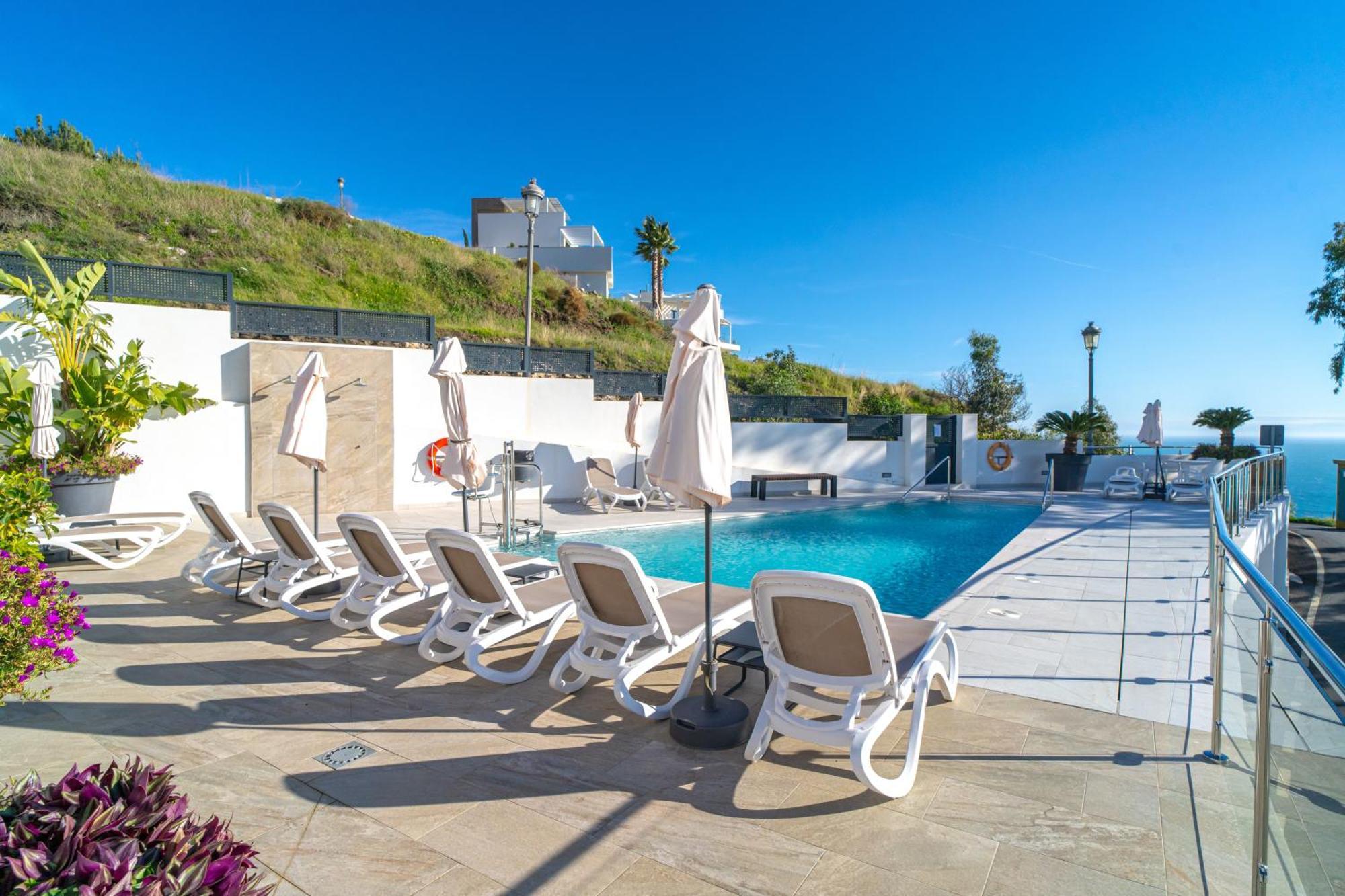 Penthouse Balcon Del Mar 121 Casasol Apartman Nerja Kültér fotó