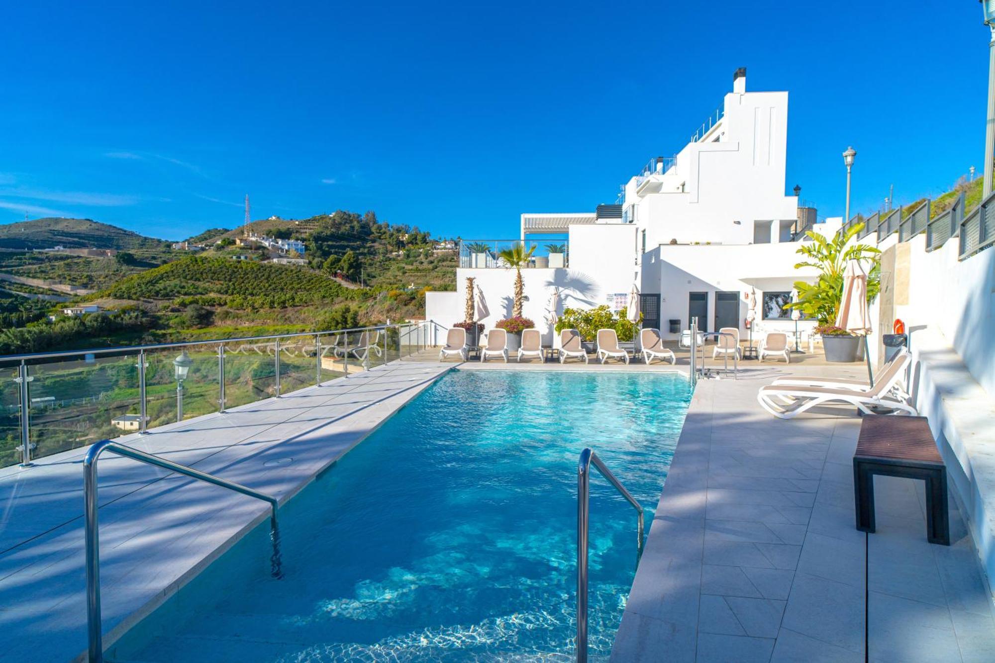 Penthouse Balcon Del Mar 121 Casasol Apartman Nerja Kültér fotó