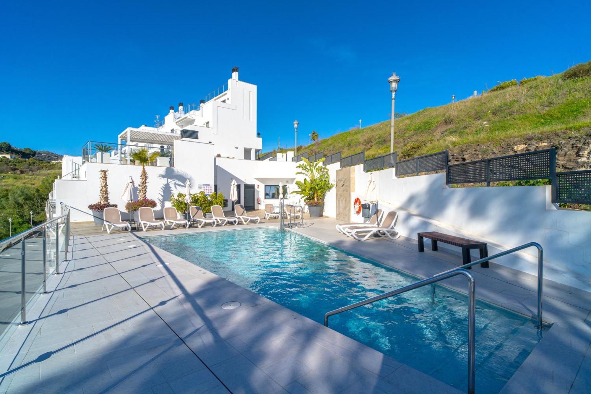 Penthouse Balcon Del Mar 121 Casasol Apartman Nerja Kültér fotó